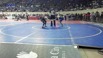 92 lbs Round Of 32 - Stryker Harrelson, Newkirk vs Parker Ingram, Cleveland Public Schools