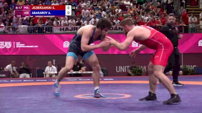 86kg Semifinal - Sebastian Jezierzanski, POL vs Abubakr Abakarov, AZE