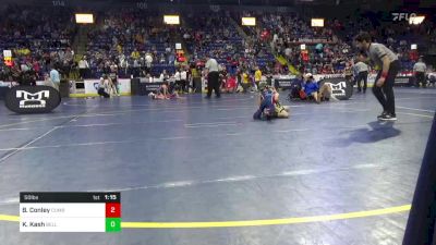 50 lbs Consy 2 - Brockington Conley, Cumberland Valley vs Kaileb Kash, Belle Vernon