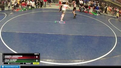 79 lbs Cons. Round 2 - Joseph Anderson, Altamont Longhorns vs Cole Huseby, Devils Wrestling