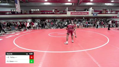 182 lbs Round Of 16 - Eric Talley, Whittier vs Sam Dean, Minnechaug