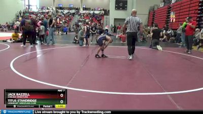 80 lbs Cons. Round 2 - Jack Bazzell, Chelsea Wrestling vs Titus Standridge, Lionheart Wrestling Club