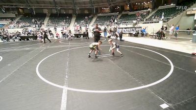 55 lbs Final - Bentley Hughart, Berryhill Wrestling Club vs Elijah Matlock, Sallisaw Takedown Club