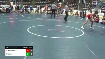 130 lbs Round 5 (6 Team) - Nolan Wertanen, Flint Tropics vs Tyler Winch, Attrition