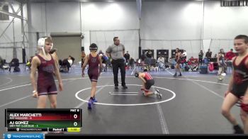 84 lbs Round 5 (6 Team) - Alex Marchetti, Mat Assassins vs AJ Gomez, Grit Mat Club Blue
