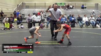 56 lbs Finals (2 Team) - Kaiden Galindez, ARES Black vs Kellen Mallicoat, #papatoddstrong