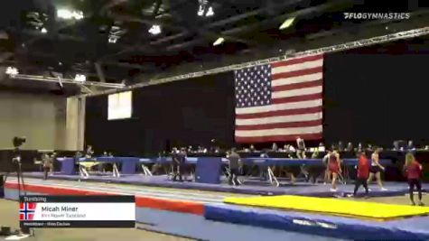 Micah Miner - Tumbling, Kris Power Tumbling - 2021 USA Gymnastics Championships