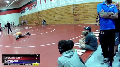 110-119 lbs Quarterfinal - Tyler McChesney, KC Elite Training Center vs Eliav Charles, Unaffiliated