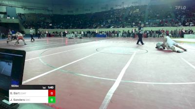 160 lbs Round Of 16 - Baylor Bart, CowTown Elite vs Jescee Sanders, Salina Wrestling Club