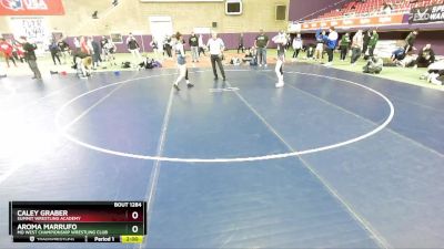 110 lbs Semifinal - Caley Graber, Summit Wrestling Academy vs Aroma Marrufo, MO West Championship Wrestling Club