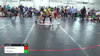 102-S lbs Consi Of 8 #2 - Colton Schmiesing, NY vs Vitalii Pushnin, NY