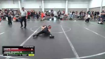80 lbs Placement (4 Team) - Cooper Sanders, VA Elite vs Joshua Golightly Jr., Daytrip Orange