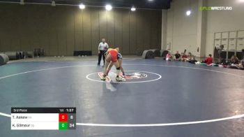 144 lbs 3rd Place - Tiyahna Askew, Georgia vs Kaitlain Gilmour, California Blue