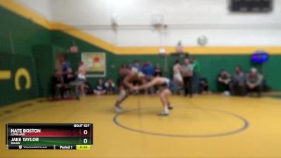 175 lbs Cons. Round 3 - Nate Boston, LOVELAND vs Jake Taylor, SOLON