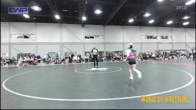 55 lbs Rr Rnd 1 - Kinsley (KK) Kothenbeutel, Funky Singlets Girls vs Mia Brigge, MOJO Girls