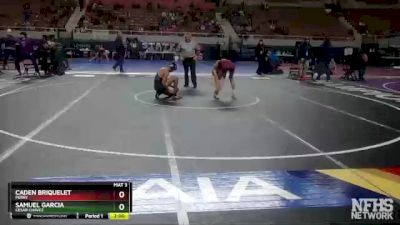 D1-120 lbs Champ. Round 1 - SAMUEL GARCIA, Cesar Chavez vs Caden Briquelet, Perry