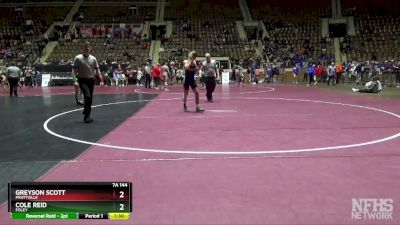 7A 144 lbs Semifinal - Cole Reid, Foley vs Greyson Scott, Prattville