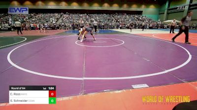 125 lbs Round Of 64 - Chloe Ross, Mayo Quanchi Judo And Wrestling vs Skye Schneider, EGWA