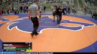 70 lbs Champ. Round 2 - Easton Cearns, Hermiston Wrestling vs Noah Cate, Hi Desert Mat Club