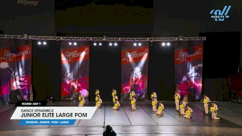 Dance Dynamics - Junior Elite Large Pom [2024 Junior - Pom - Large Day 1] 2024 Just Dance Houston Showdown