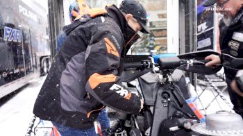 Snocross Holeshot Testing At Elevation In Deadwood, SD