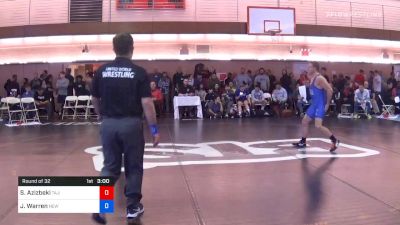 67 kg Prelims - Sharifzoda Azizbeki, Tajikistan vs Joe Warren, New York Athletic Club