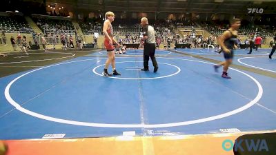 130 lbs 7th Place - Mateo Valdez, Miami Takedown Club vs Judd Hebert, Poteau Youth Wrestling Academy