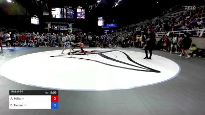 120 lbs Rnd Of 64 - Antonio Mills, Georgia vs Cody Tanner, Colorado