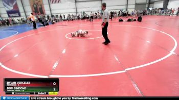 64 lbs Rd# 10- 4:00pm Saturday Final Pool - Dom Sindone, Team Michigan vs Dylan Verceles, Team Ohio