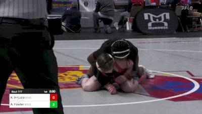 130 lbs Consi Of 4 - Kayla Husti-Luca, Souderton-G vs Asia Fowler, Woodland Hills-G