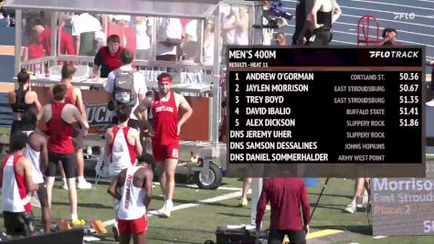 Men's 400m, Finals 12