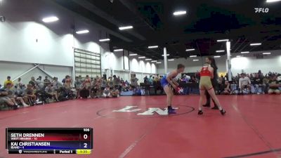 106 lbs Quarters & 1st Wb (16 Team) - Seth Drennen, West Virginia vs Kai Christiansen, Idaho