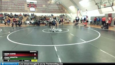 182 lbs Semifinal - Derik Gomis, Omak vs Evan Vanatta, Tonasket