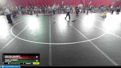 120 lbs Champ. Round 1 - Colton Shurpit, Princeton Wrestling Club vs Todd Gurney, Wisconsin