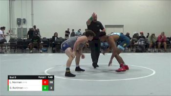 170 lbs Round 3 (6 Team) - Lorenzo Norman, Spartan RTC Elite/BOTE vs Delaney Ruhlman, Indiana Outlaws