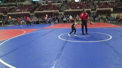 58 lbs Cons. Round 6 - Luka Moran, Shepherd Wrestling Club vs Tucker Stanley, CJI Hawks