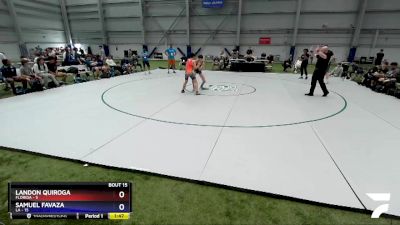 113 lbs Placement Matches (8 Team) - Landon Quiroga, Florida vs Samuel Favaza, LA