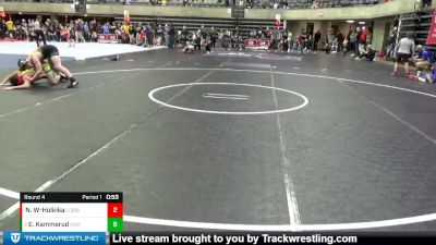 125 lbs Round 4 - Easton Kammerud, Sarbacker Wrestling Academy vs Nicholas Wanner-Holinka, La Crosse BGC (Boys & Girls Cl