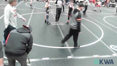 105 lbs Quarterfinal - Jakob Frazier, Claremore Wrestling Club vs Blake Lamb, Sallisaw Takedown Club