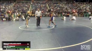 2A 120 lbs Cons. Round 2 - Braulio Nolasco-Rayo, Louisburg vs Bailor Peebles, Ayden-Grifton