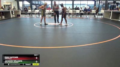 JV-16 lbs Round 5 - Isiah Hatcher, Urbandale vs Jackson Williams, Cedar Rapids Kennedy