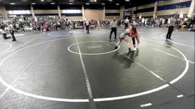 130 lbs Round Of 32 - Kiwi Dizon, Paw vs Skye Schneider, Elk Grove Wr Acd