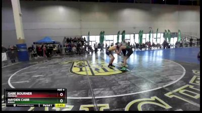 126 lbs Cons. Round 2 - Gabe Bourner, Meridian vs Hayden Carr, Borah