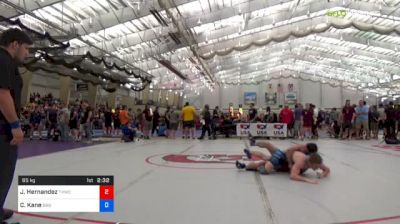 65 kg Round Of 32 - Jaime Hernandez, Tar Heel Wrestling Club vs Charlie Kane, Blue And Gold RTC