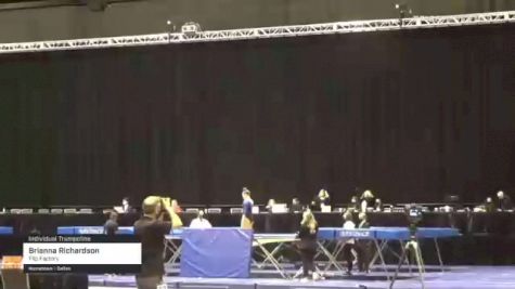 Brianna Richardson - Individual Trampoline, Flip Factory - 2021 USA Gymnastics Championships