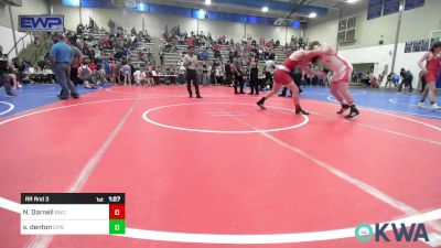 195 lbs Rr Rnd 3 - Noah Darnell, Battlefield Wrestling Club vs Samuel Denton, Caney Valley Wrestling