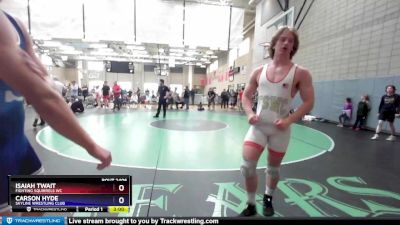 182 lbs Round 1 - Isaiah Twait, Fighting Squirrels WC vs Carson Hyde, Skyline Wrestling Club