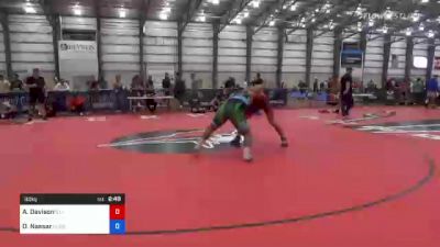 92 kg Round Of 32 - Andrew Davison, Illinois vs DeAndre Nassar, Cleveland Regional Training Center