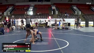 130 lbs Finals (8 Team) - Logan Occonors, Impact Wrestling Club vs Jacob Harris, BadBass