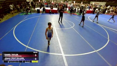 71 lbs 5th Place Match - Daniel Taylor, Anderson Youth Wrestling vs Jonah Cruz Villamil, Socal Grappling Wrestling Club